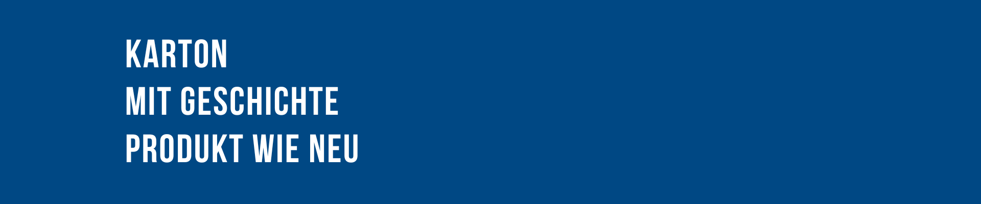 Karton mit integrierter Geschichte – hochwertiges Design für ein zeitgemäßes Produktgefühl